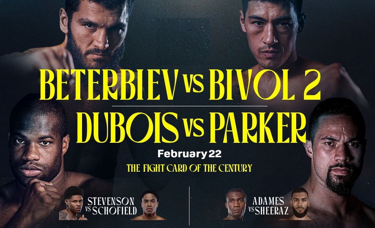 Смотреть онлайн Beterbiev vs. Bivol 2