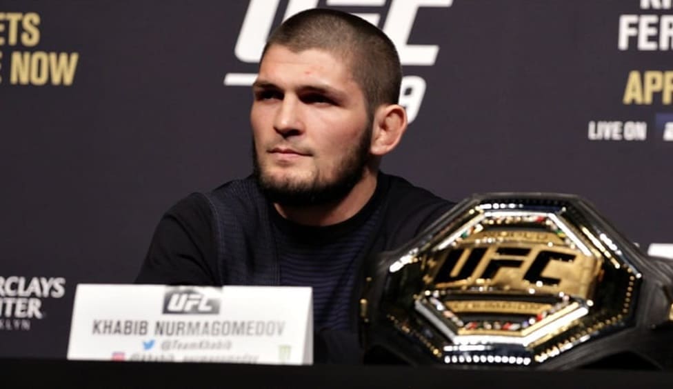 Хабиб Нурмагомедов об отмене его боя на турнире UFC 249