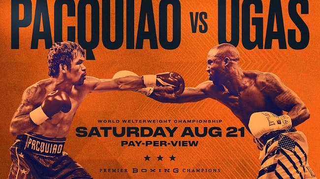 Мэнни Пакьяо – Йорденис Угас / Pacquiao vs. Ugas: полный бой